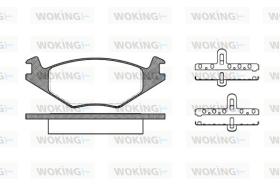 WOKING P071320 - PASTILLA DE FRENO