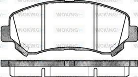 WOKING P1218300 - PASTILLA DE FRENO