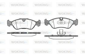 WOKING P386350 - PASTILLA DE FRENO