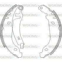 WOKING 450601 - ZAPATA DE FRENO