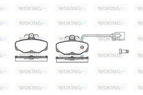 WOKING P305312 - PASTILLA DE FRENO