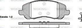 WOKING P904320 - PASTILLA DE FRENO