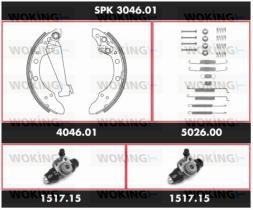 WOKING SPK304601 - KIT DE DISCO