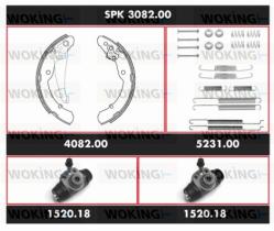 WOKING SPK308200 - KIT FRENO PREMONTADO