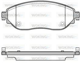 WOKING P1717308 - PASTILLA FRENO WOKING