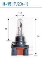 AMOLUX 79 - LAMPARA H-15 12V 15/55 PJ23T1