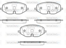 WOKING P1806301 - PASTILLAS DE FRENO WOKING